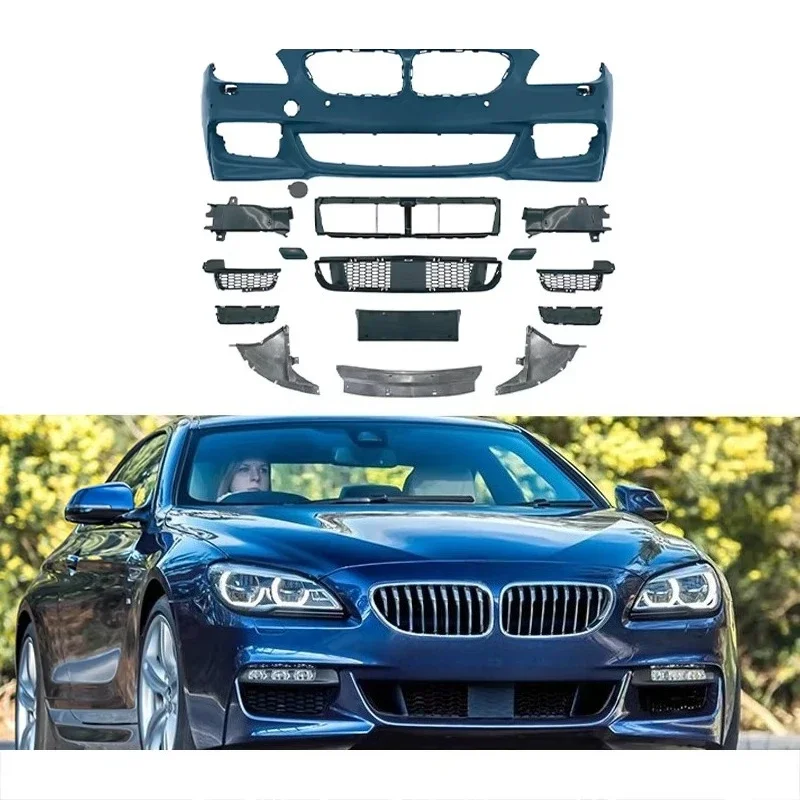 Competitive Price Car Parts MT M Sport Body Kits Bumper M Tech Bodykit for BMW 6 Series F06 F12 F13 2011-2016！