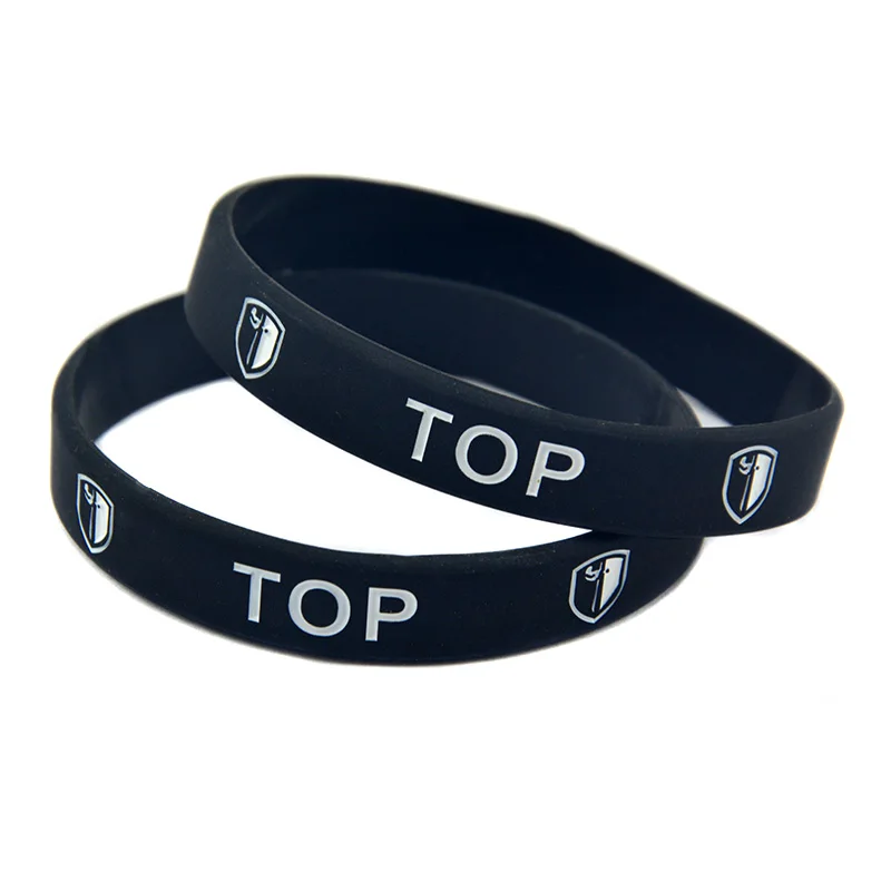50 Pcs Game Bangle TOP MID ADC JUNGLE SUPPORT Silicone Bracelet Esports Match Souvenir Wrist Band