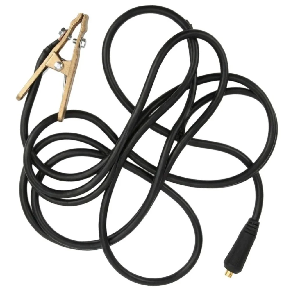 Brass Ground Clamp 260A for MIG Welding with 9.8ft 25mm2 Copper Cable for Professional For Welders and DIY Users