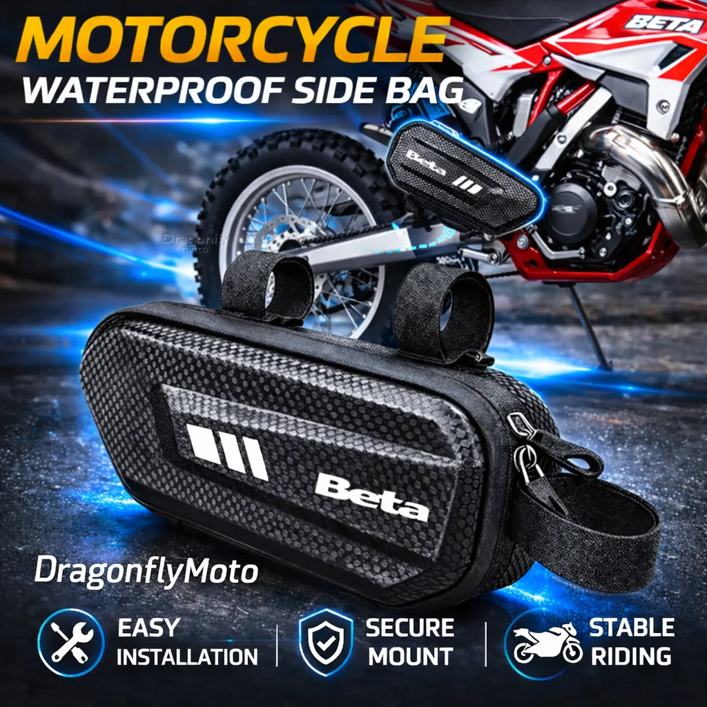 

Large Capacity Motorcycle Side Bag For Beta Evo 250 300 80 Junior Senior RR 125 200 350 390 430 450 480 2T SM 4T LC Waterproof