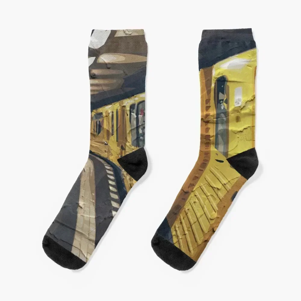 Untergrundbahn Socks hip hop new in's hiphop Socks Male Women's