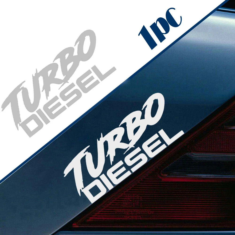 

Car Rearview Mirror Emblem Sticker Car Body TURBO DIESEL Styling Sticker Car Window Decorative Decal Auto Exterior Accessories
