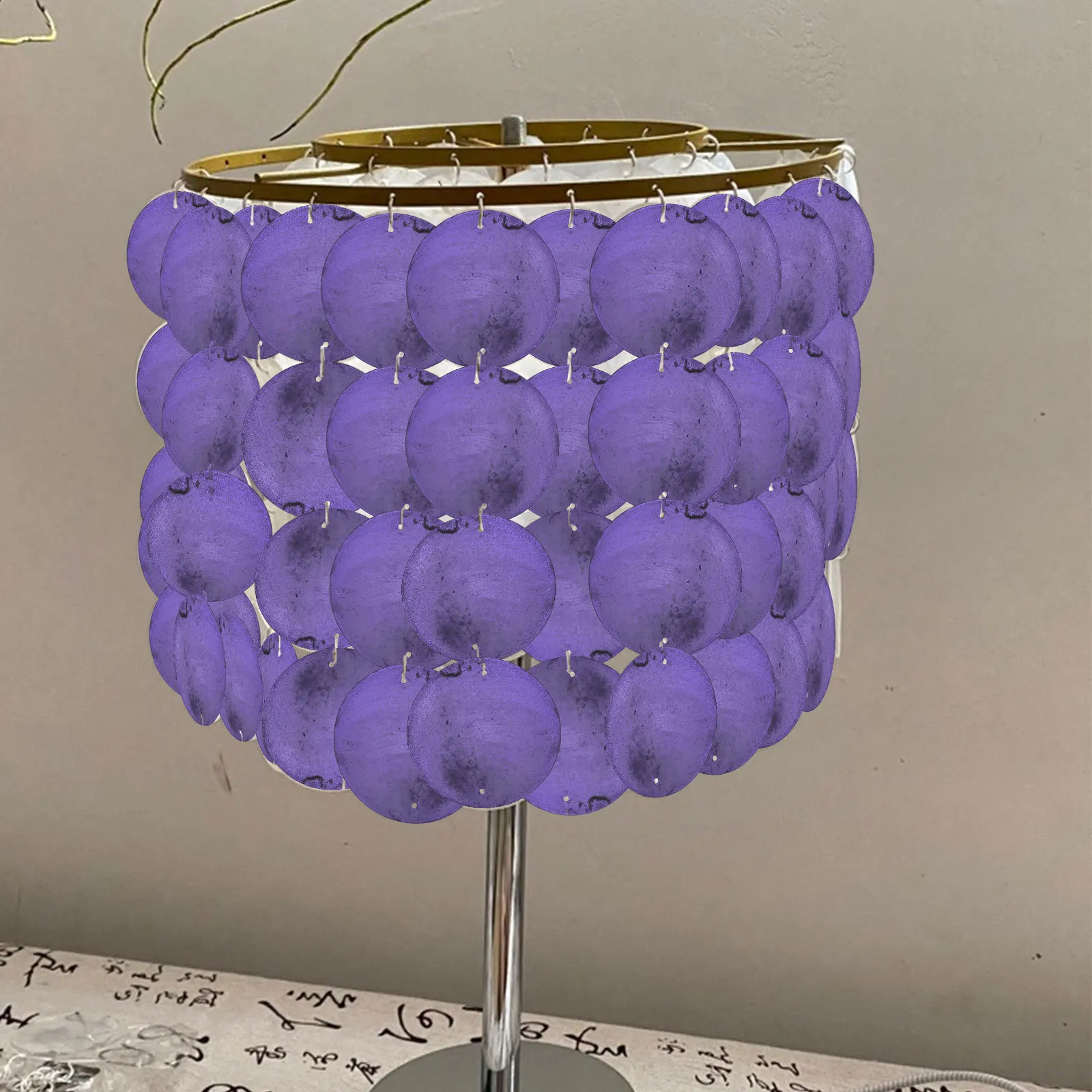 

100Pcs Round Shells Charms DIY Pendant for Dream Catcher Making Jewelry Accessory Smooth Surface Round Shells Pieces