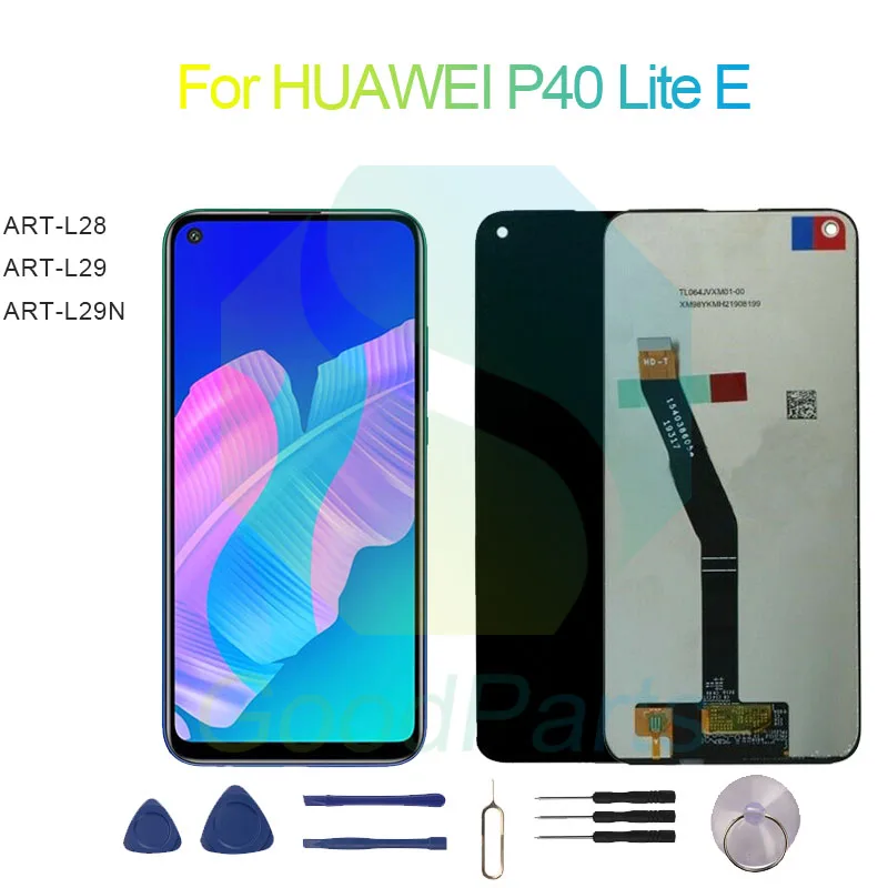 

for HUAWEI P40 Lite E LCD Display Touch Screen Digitizer Assembly Replacement 6.39" ART-L28/29/29N P40 Lite E Screen Display LCD