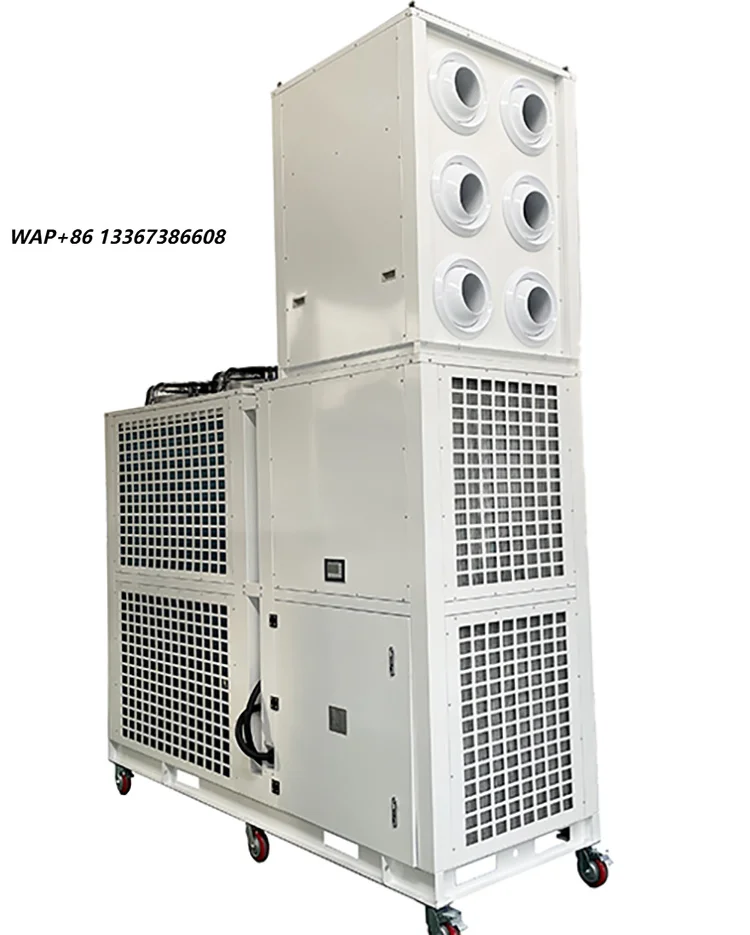 Portable Tent Air Conditioner 30HP 24RT for Wedding and Events, No Installation Mobile Marquee AC with High Airflow Heat & Cool