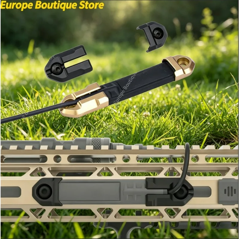 

Remote Tape Pressure Pad Switch for Surefire M600 M300 Scout Light, Mlok Keymod 20mm Rail Mount Accessories
