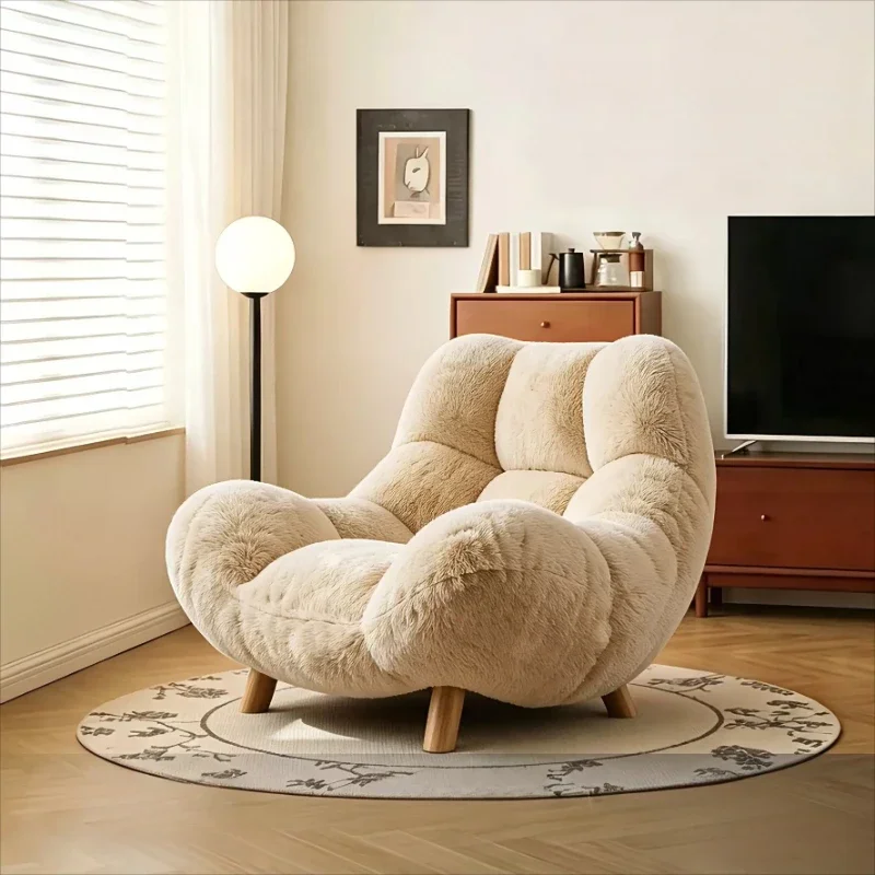 Luxury Smooth Convenient Living Room Chairs Upholstered Minimalist Elegant Living Room Chairs Sedie Salotto Lounge Furniture