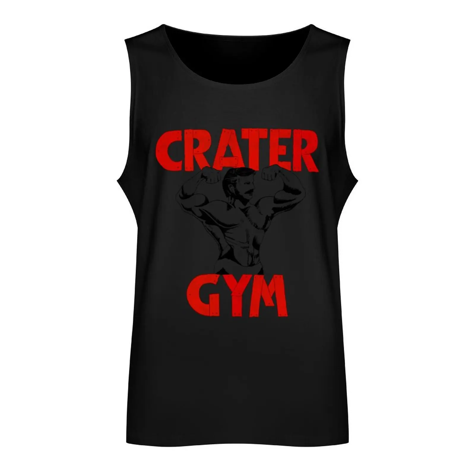 Love Lies Bleeding Inspired Vintage Crater Gym Tank Top camiseta para hombre, gym top camisetas