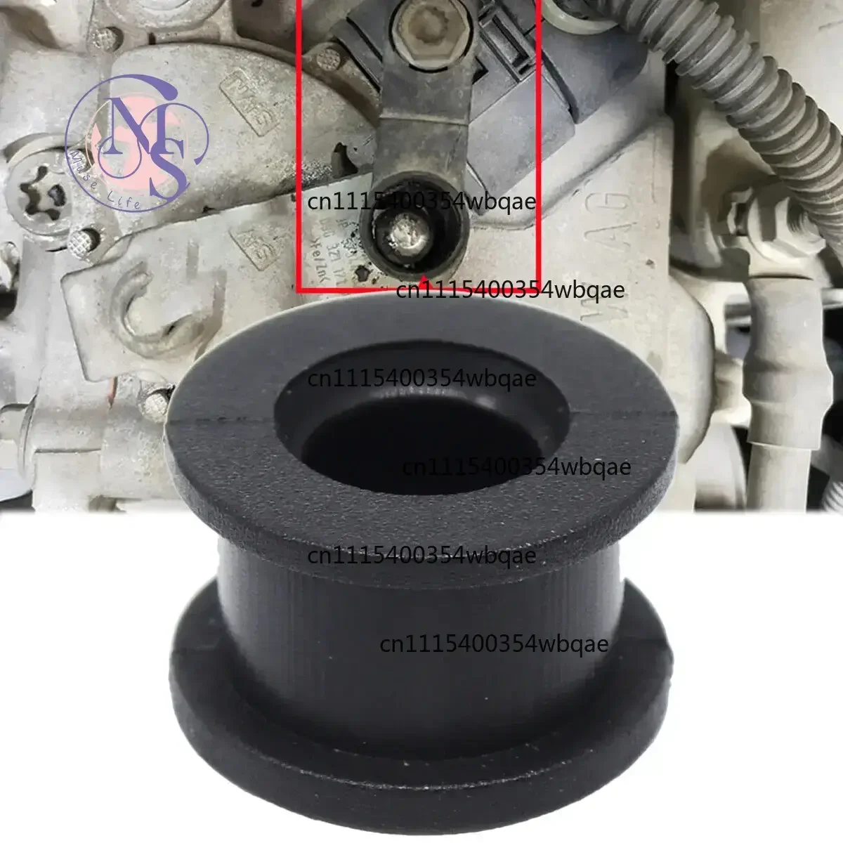 ZOCI-FOR-2Pcs Set Shift Selector Lever Cable #25189436 Auto Transmission Control Cable Replacement Spare Part