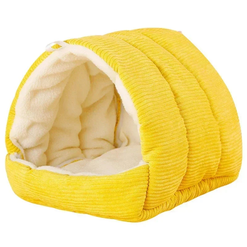 Bird Cage Parrot Cotton Nest Thickened Winter Cotton Nest Pet Mini House Hammock Hut Tent Bed Hanging Cave Product Rodents Baby