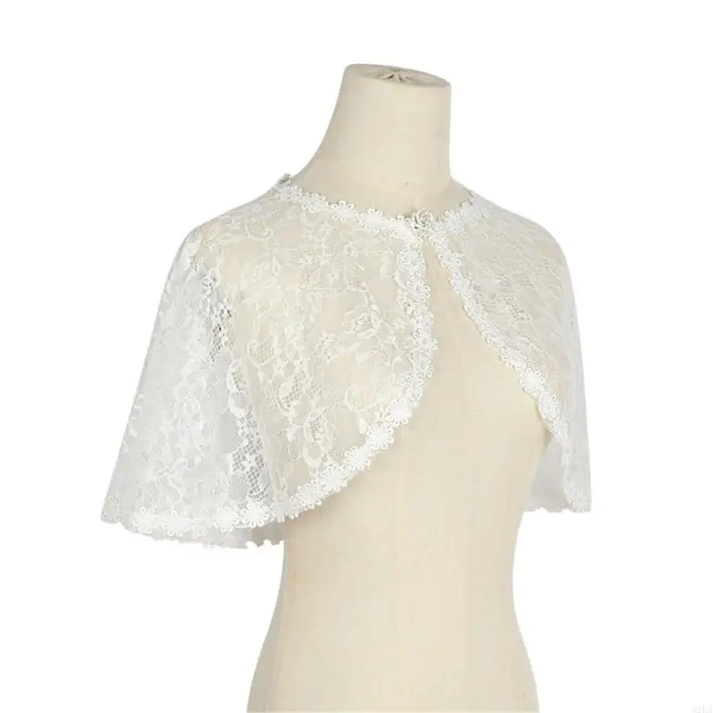 2026 New Lace Flower Bridal Shawl Wrap for Bride Wedding Gowns Breathable and Comfortable Shoulder Wrap for Evening Dress