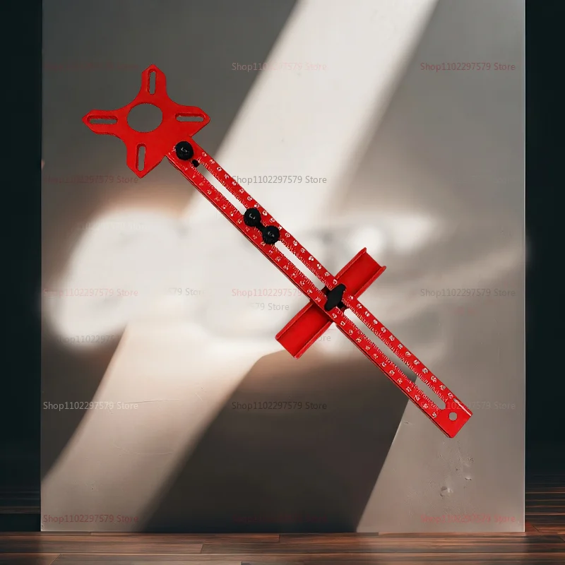 3 في 1 راوتر طحن الأخدود قوس للنجارة قطع دائري تهزهز الألومنيوم راوتر دائرة قطع أداة الحز الدقيق