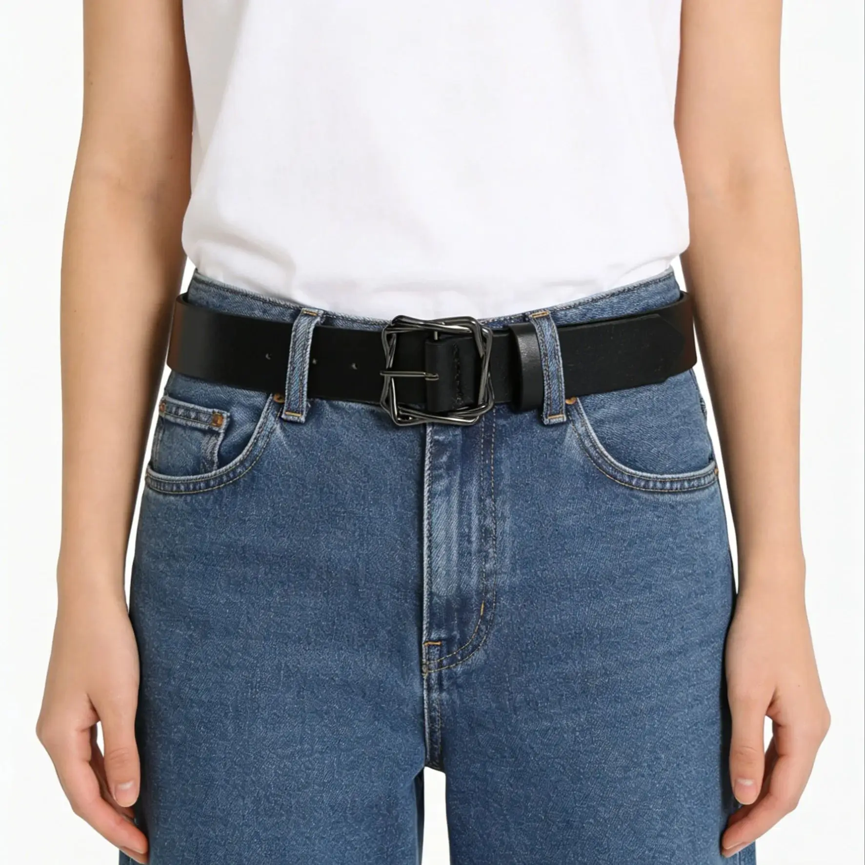 Neuer Freizeit-modischer Damengürtel, Luxus-Accessoire-Designer-Gürtel – vielseitig einsetzbar für Jeans, Kleider und Freizeitkleidung, für ideale Geschenke – Detail 1