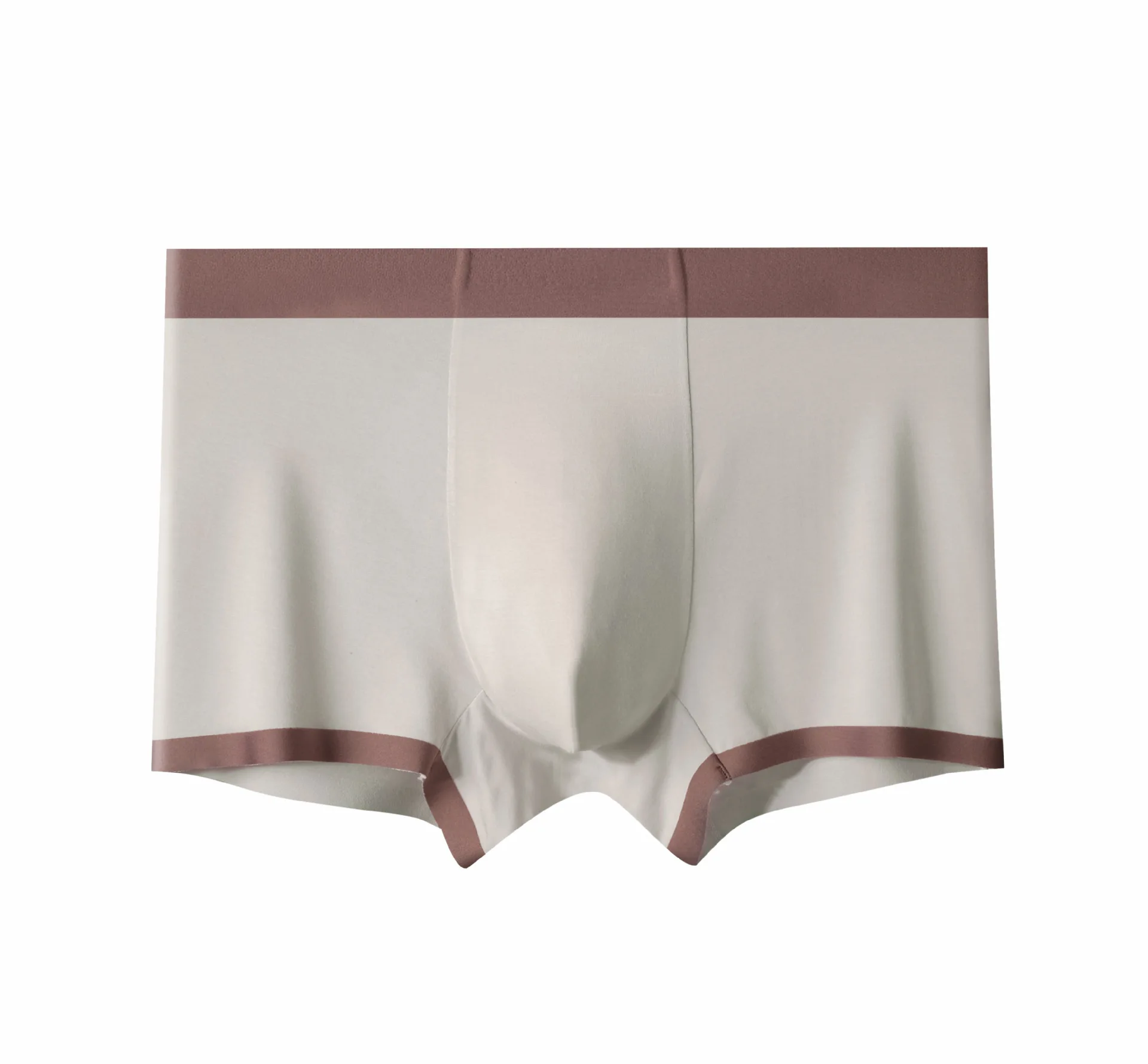 

New Modal underwear men's mid waist antibacterial flat leg pants breathable youth Zhongshan square leg pants
