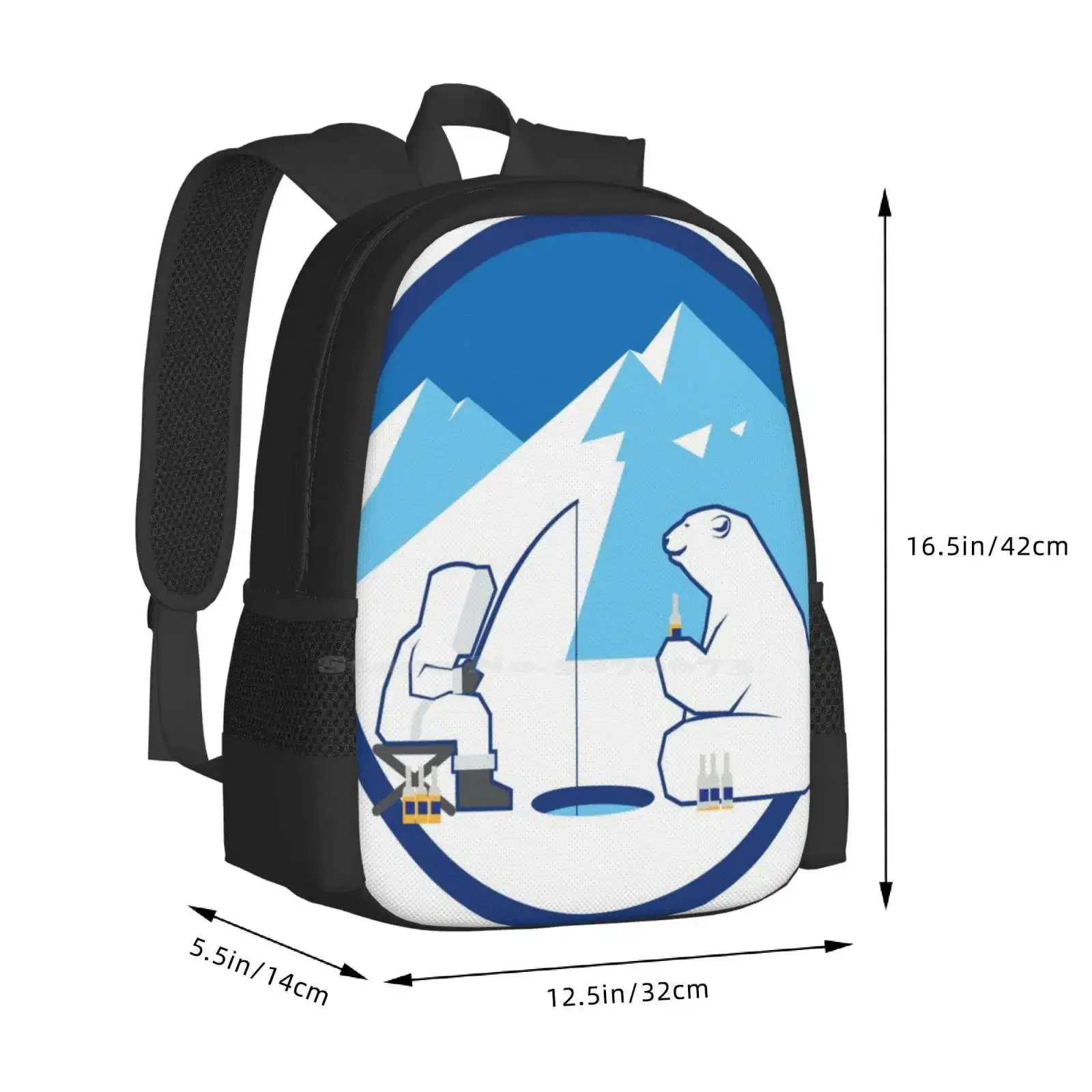 Iceholes حار بيع المدرسية على ظهره حقائب الموضة Bhl Fhl البيرة الدوري هوكي هوكي الجليد نيوزيلندا
