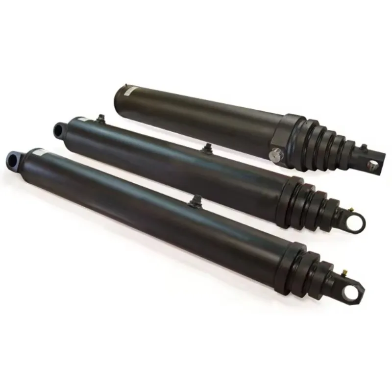 Tower Crane Telescopic Cage Hydraulic Cylinder For Crane
