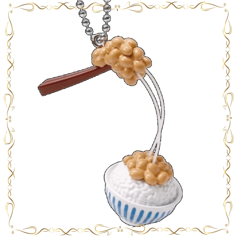 

Natto Pendant Keepsake Gashapon Collection Desktop Ornament Action Figure Model Toys