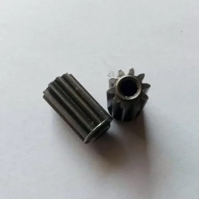Gir baja logam 3MM 0.6M 10/12/16 gigi, suku cadang MOTOR DIY