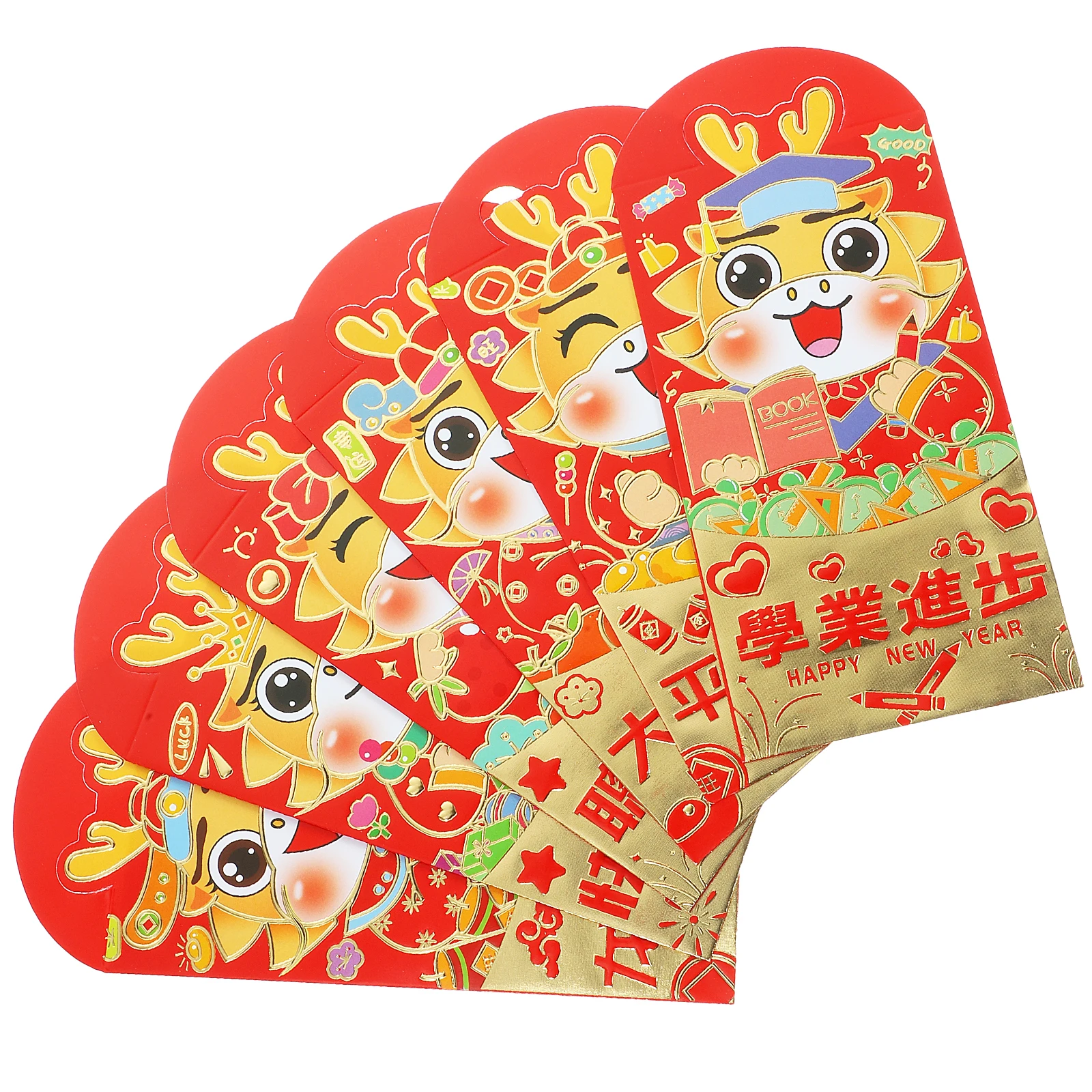 

24 Pcs Wallet Red Envelope Bag Festival Decorative Packet Purse Money Envelopes Chinese Lucky