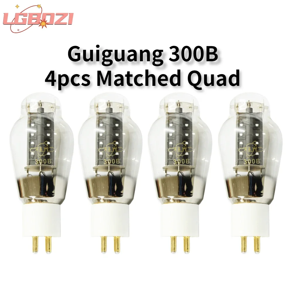 Guiguang 300B Tube Replaces 300B 300B-98 4300B Vacuum Tube Amplifier HIFI Audio Amplifier Precision Matching Four-way