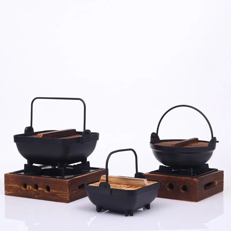 Pots Sets for Cooking Pot Non-stick Pan Kit for Kitchen Utensil Kitchen Cookware Set Accessories Utensils Nonstick Accessory Bar