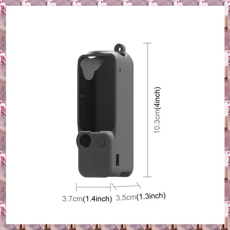2025 For DJI OSMO Pocket3 Camera Silicone Case Multifunctional Convenient Lens Body Protective Cover, Black Easy To Use,For DJI