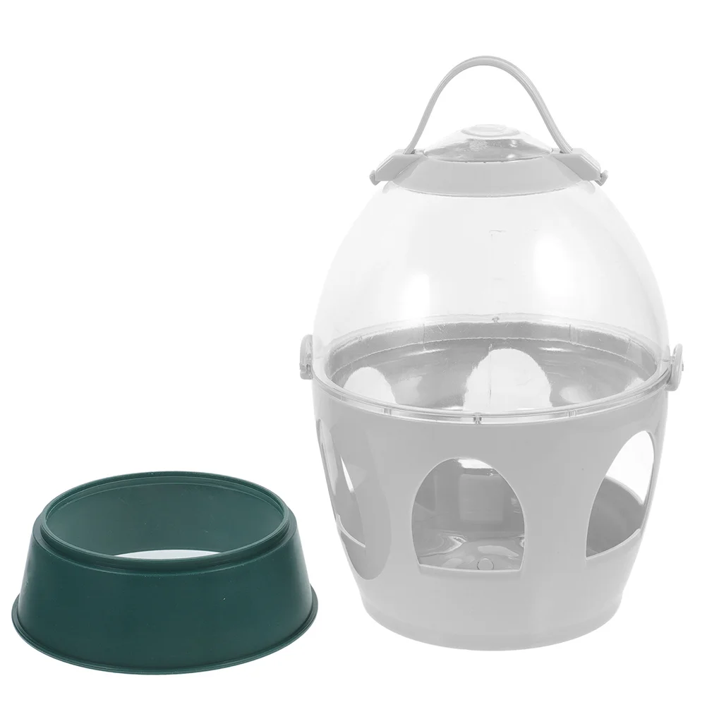 

Bird Water Feeder Automatic Pigeon Waterer Large Capacity Smooth Surface Easy Clean Poultry Chicken Quail Watering Device Garden