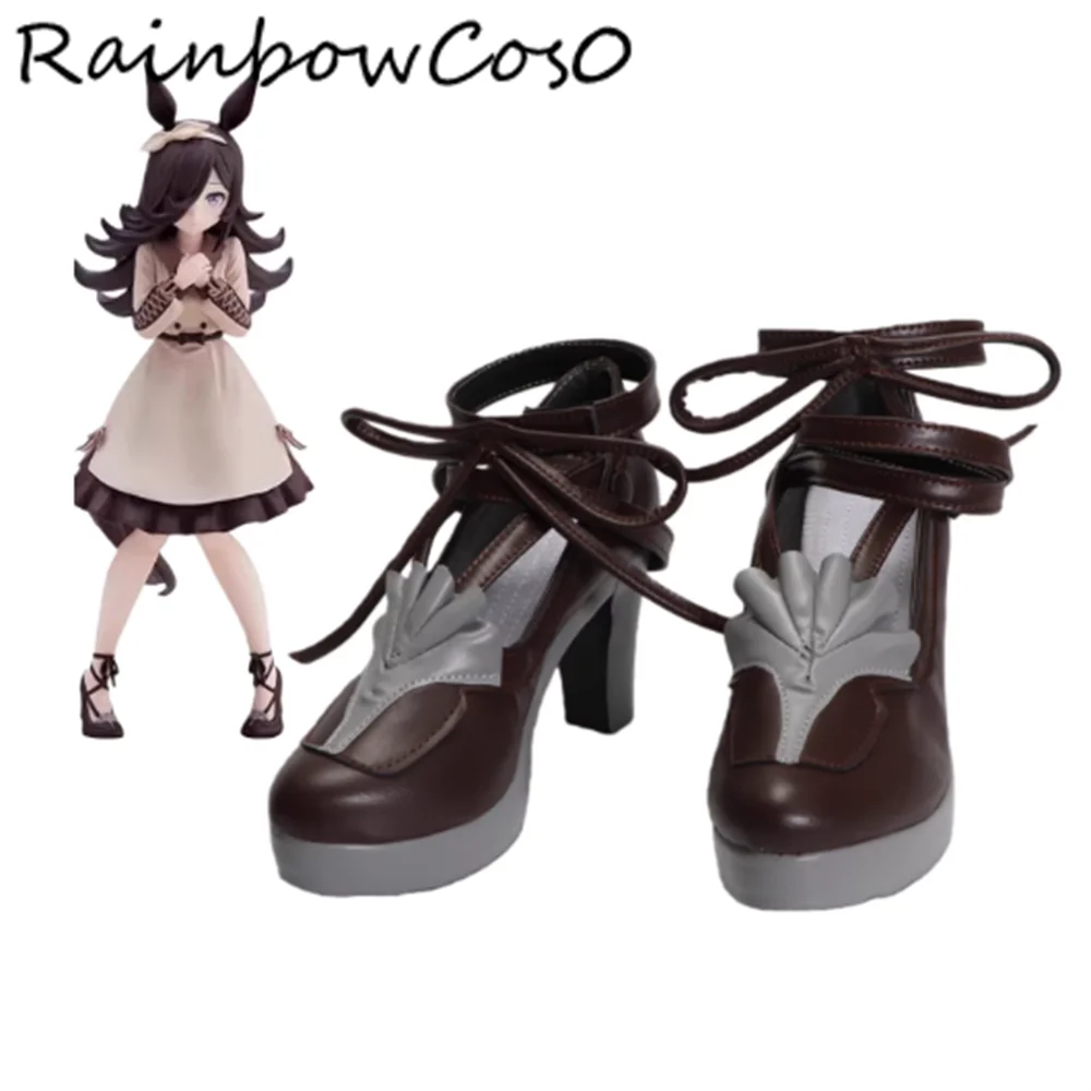 

Рисовый душ Umamusume Pretty Derby Обувь для косплея Сапоги Игра Аниме Вечеринка Хэллоуин RainbowCos0 W5321