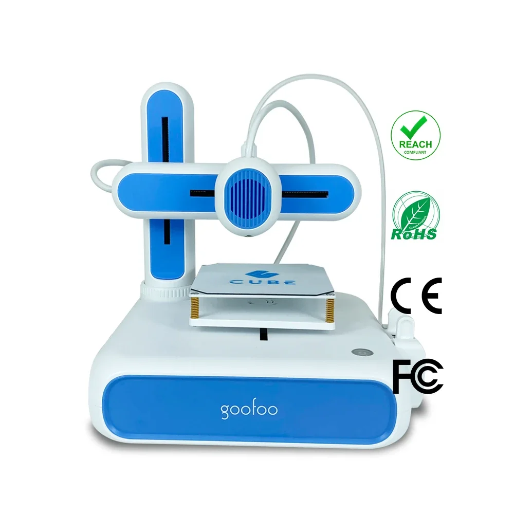 2024 Hot Sell Desktop Auto Leveling Small 3D Printer Kids 3d Printing Machine for Children Gift Impresora 3d CE Provided Cube