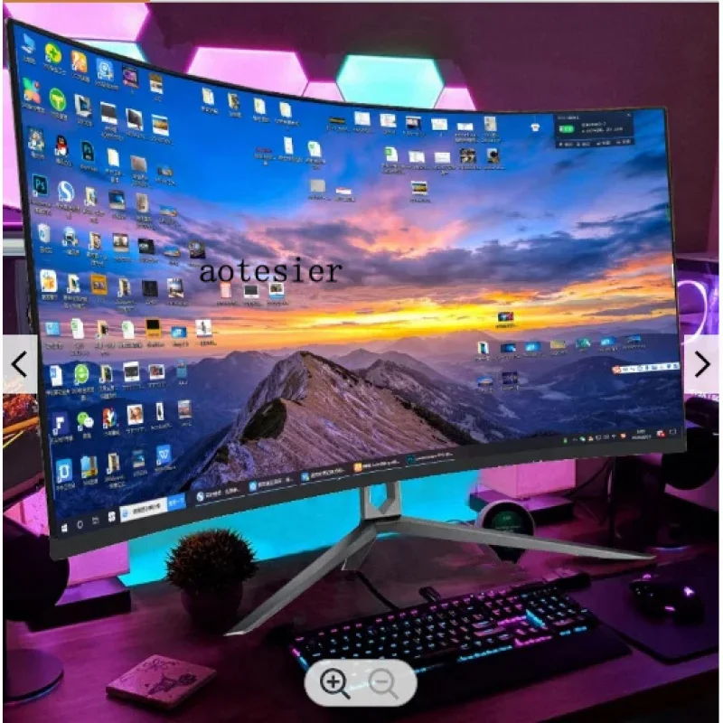 Precio de fábrica, computadora de escritorio todo en uno de 24 pulgadas con pantalla táctil, CPU i7/i9, PC monobloque, computadora para juegos.