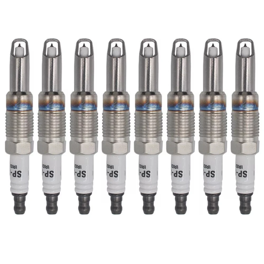 8Pcs SP546 Spark Plugs PZK14F New for Ford Motor-craft F150 F250 F350 F450 F550 5.4L 6.8L V8 V10 Glow Plug