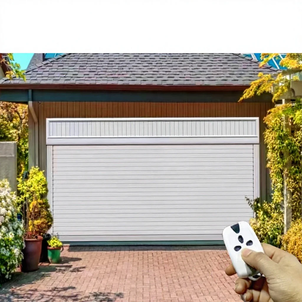 

Customized Insulated Roll Up Aluminum Roller Shutter Garage Doors Automatic