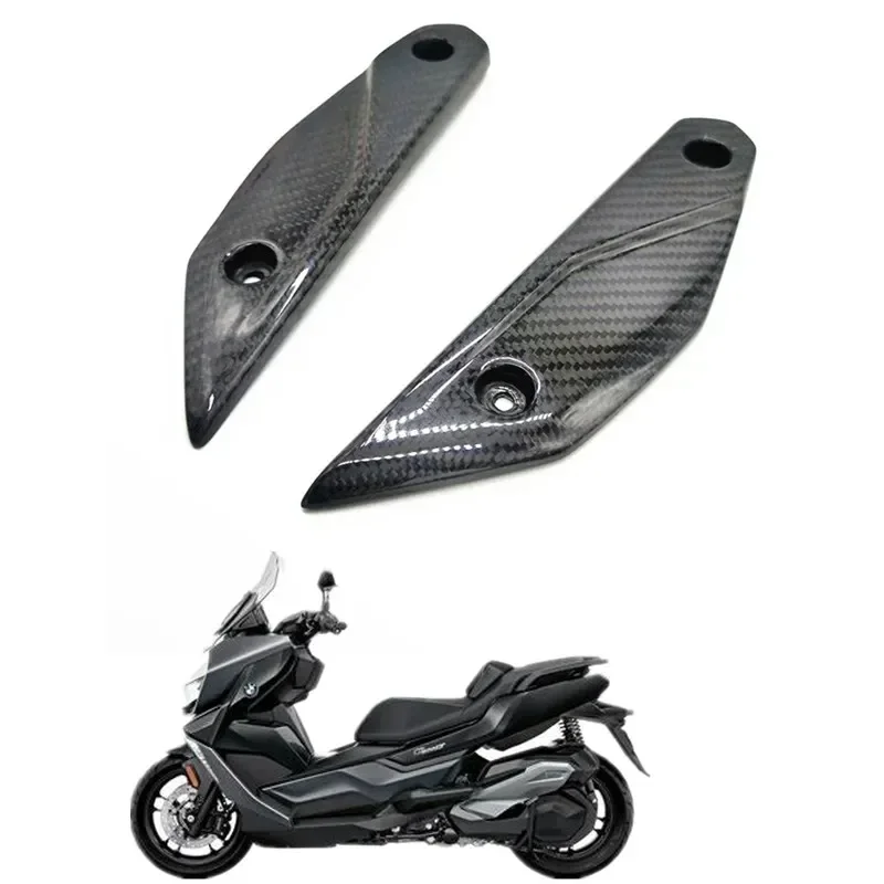 

FOR BMW C400GT Motorcycle Accessories Carbon Fiber Windshield Strips Cover C 400 GT moto