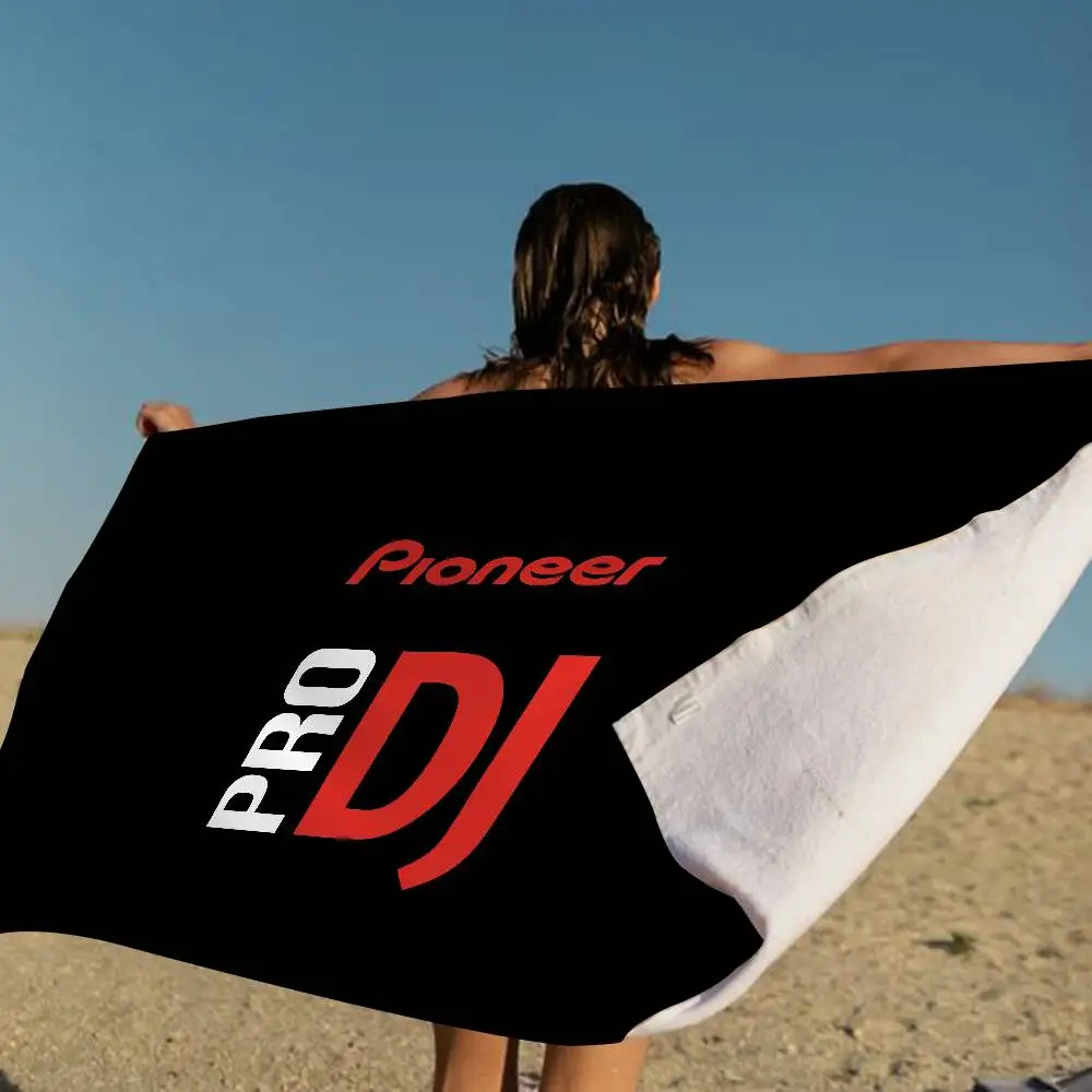 Pioneer Dj Pro Music Big Microfiber Beach Towels Quick Dry Towel Sand Beach Towels Pool Towel for Travel Swim Pool Yoga