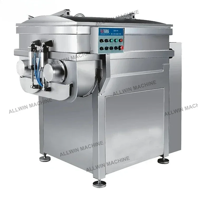 Commercial Mince Meat Mixer Machine for Sausage Industrial Vacuum Stainless Steel Sausage Meat Blender Machine