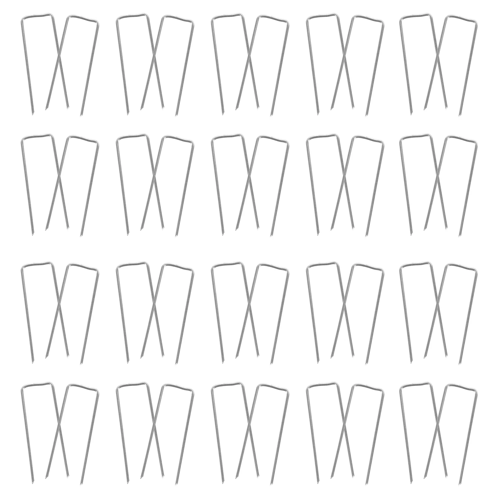 

100 Pcs Floral Arrangement Pins Plant Wreath Fixing Tools for Garden Landscape Wedding Decor