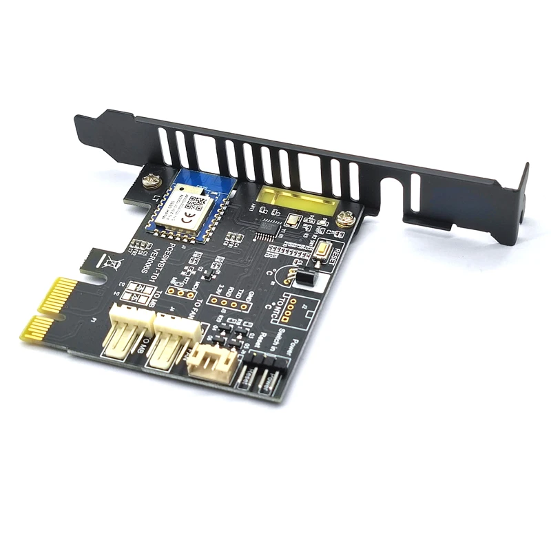 Wifi PC Power Button Reset Switch 1X PCIE Card for Destop Computer APP Remote Control Support Alexa Google Home