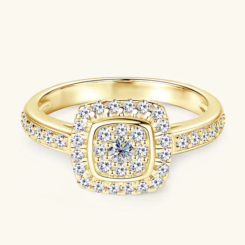 

Европейское и американское хип-хоп кольцо с полным бриллиантовым паве из муассанита, серебро 925 пробы, изысканное и дерзкое, сверкающее кольцо с цирконием