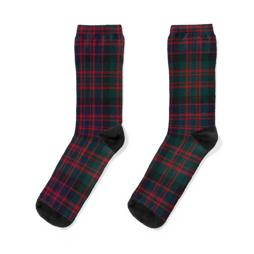 

MacDonald Scottish Tartan Socks loose sports stockings Christmas FASHION Designer Man Socks Women's