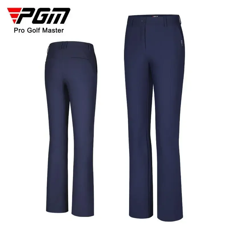 PGM Golf Pants Women's Autumn and Winter Multicolor Slim Fit Long Pants Soft Elastic Casual Versatile