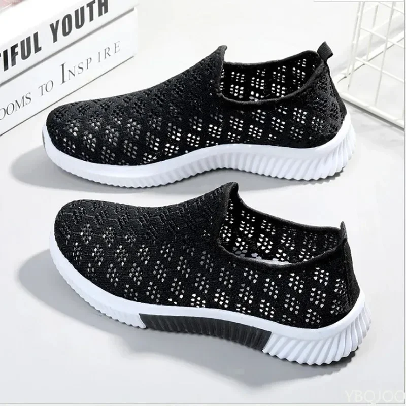 Tênis Feminino 2026 Basket Femme Air Mesh, Calçados Vulcanizados para Mulheres, Tênis de Academia, Solado Macio e Respirável, Sneakers Casuais