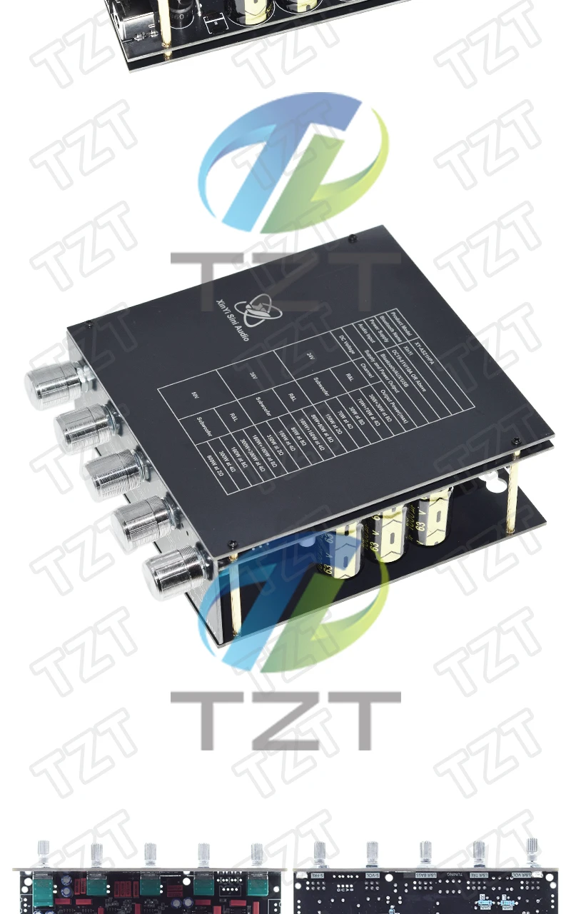 XY-AS21HPA Bluetooth High-Power Digital Verstärker Bord 2,1 Kanal Subwoofer 300 W * 2 + 600 W Dual TPA3255 Amplificador – Detail 10