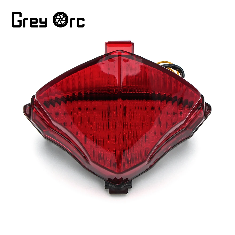 

For Yamaha YZFR1 YZF R1 2004 2005 2006 Motorcycle Rear Tail Light Brake Turn Signals Integrated LED Light Red Taillight