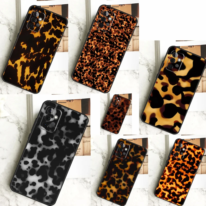 Tortoiseshell Tortoise Shell Case For Samsung Galaxy A53 A33 A23 A13 A15 A25 A35 A55 A54 A34 A14 A51 A12 A32 A52 Cover