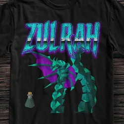 Vintage Zulrah OSRS T Shirt long or short sleeves