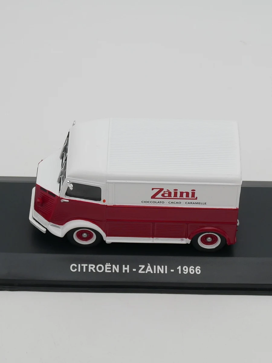 Diecast Ixo Escala 1:43 Citroen Tipo H ZAINI 1966 Citroen H Van Publicidade Modelo de Carro Liga Modelo de Carro Brinquedo Colecionável Lembrança