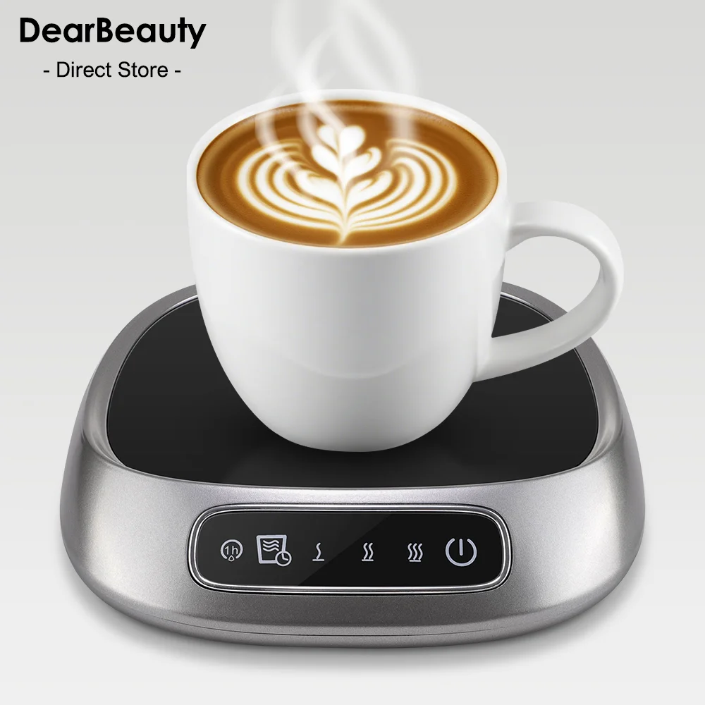 Mini USB Cup Warmer Pad Coffee Mug Heating Coaster 3 Gear Setting Milk Tea Water Cup Heaters For Home Office Desk Heating Pad