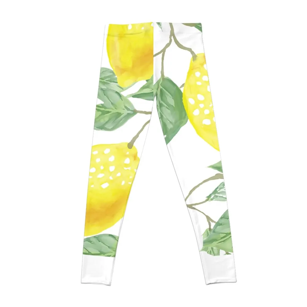 Lemons Leggings high waist Sweatpants Legging sexy woman Womens Leggings