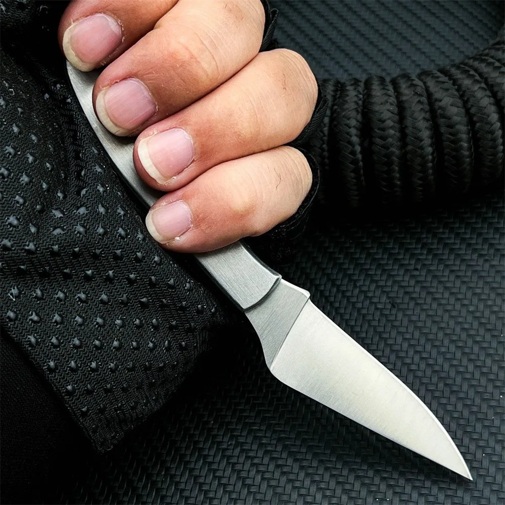 عالية الجودة C137 EDC سكين للفرد 440C شفرة 420 الصلب مقبض البرية بقاء التكتيكية الصيد التخييم الدفاع عن النفس أداة #2