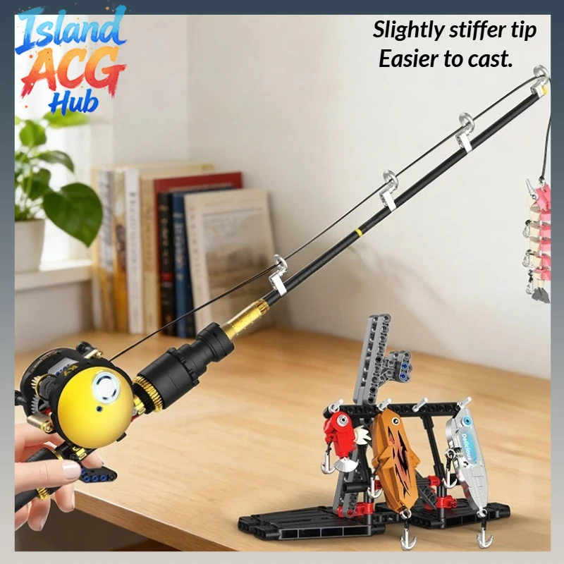 ky-blocks-building-blocks-fishing-rod-simulated-assembled-model-with-baitcasting-reel-creative-desktop-toy-for-adult-hobby